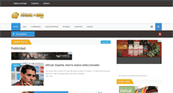 Desktop Screenshot of futboldelujo.com
